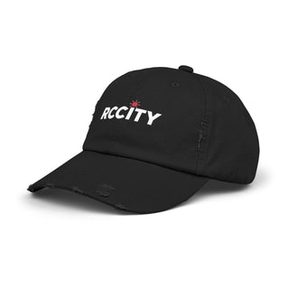 Black cap with 'RCCITY' logo- RC city