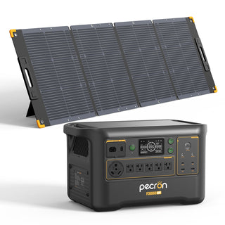 Portable power station and solar panel - RC city
