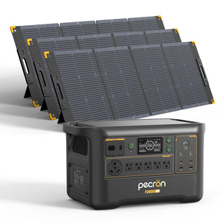 Portable power station with solar panels - RC city