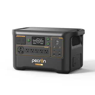 Portable power station with digital display and multiple outlets - RC city