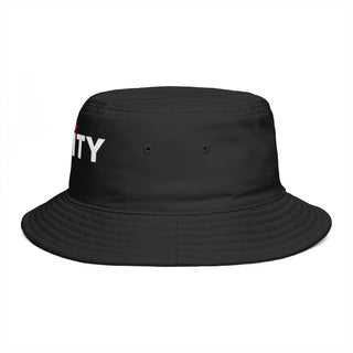 Black bucket hat with 'FREEDOM'- RC city