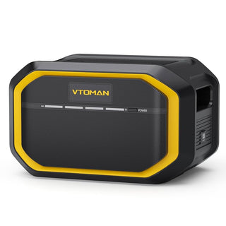 Black and yellow VTOMAN electronic device - RC city