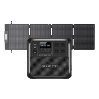 Bluetti power station with solar panel - RC city