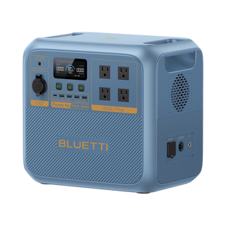 Blue power station with multiple outlets and display- RC city