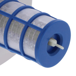 Blue filter cartridge with white mesh - RC city