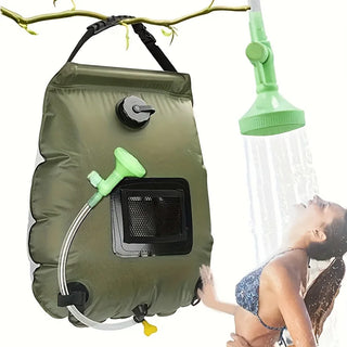Portable inflatable shower with hose and showerhead - RC city