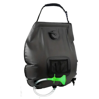 Black inflatable seat pack with green valve - RC city