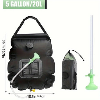 5-gallon black water bladder with green valve - RC city