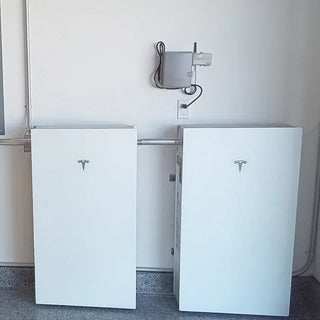 Three Powerwall 3 units installed